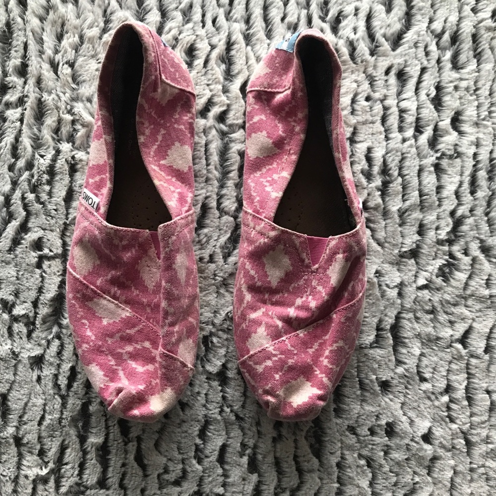 Toms pink classics sz 8